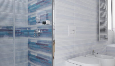 Artistico - blue bathroom interior