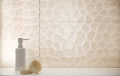 Cream stucco tiles for walls