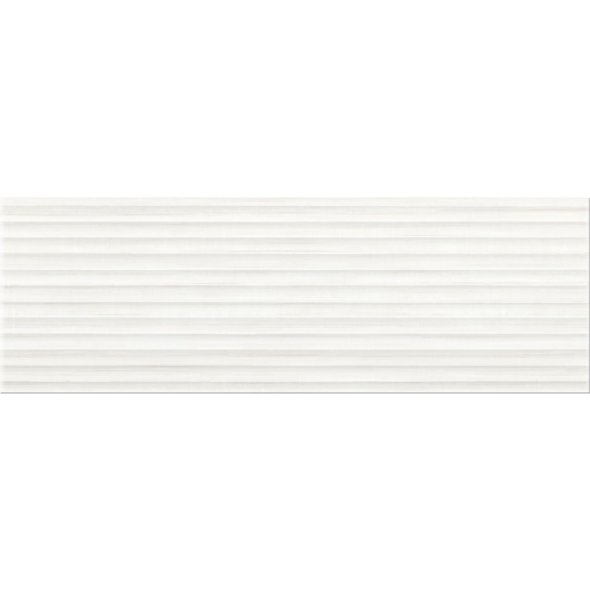 Artistico Stripes white structure tile - 10 x 29.5 inches