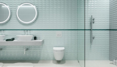 PARISEN mint tile bathroom design