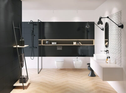 PRET-A-PORTER ceramic tiles - black and white
