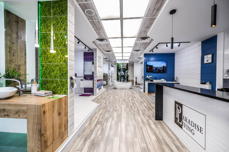 Paradise Living - showroom ceramic tiles