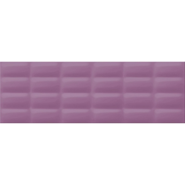 Violet Glossy Pillow Structure, glossy wall tile