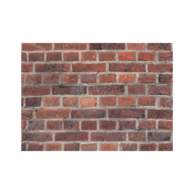 Red brick wall panels