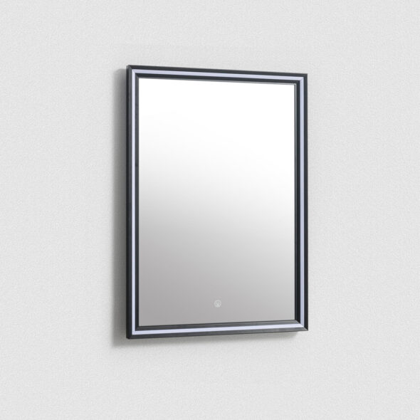 Bathroom Mirror with Aluminum Frame 26-inch
