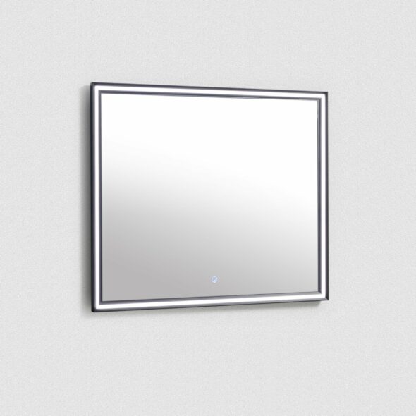 Bathroom Mirror with Aluminum Frame 42-inch