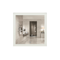 LED 36-in Bathroom Mirror with Frosted Edge