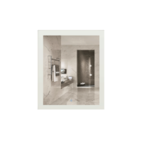 LED 30-inch Bathroom Mirror with Frosted Edge