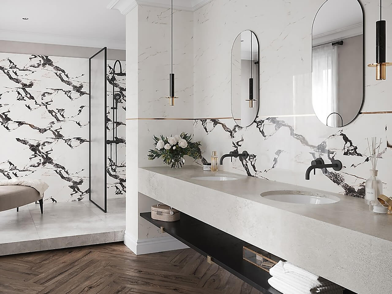 Santis Bathroom tile collection
