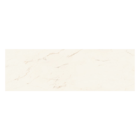 Santis White Glossy Wall tile, 9.5in x 29in