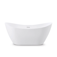 Freestanding Soaking Bathtub 67-inches, Acrylic