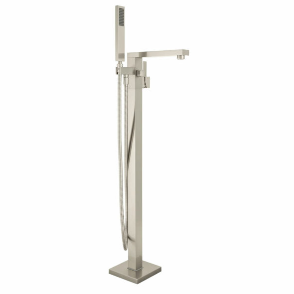 Freestanding Bathtub Faucet MB-FS-22 in Brushed Nickel Finish