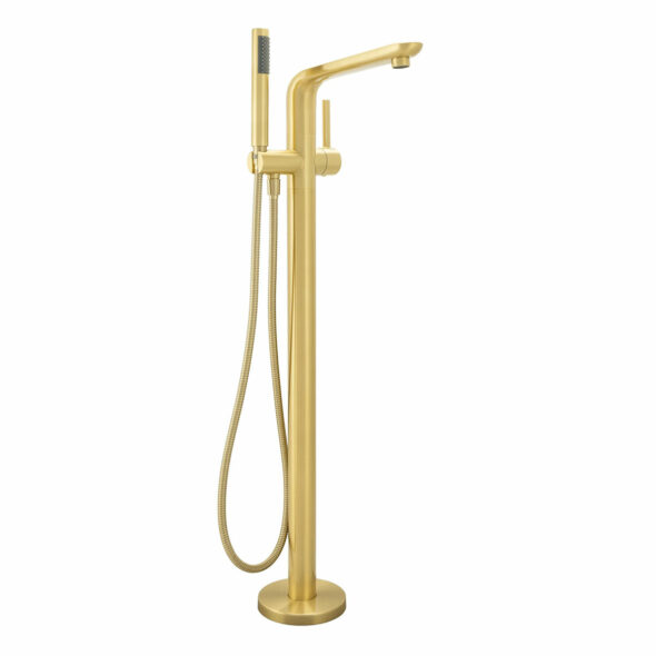 Brushed Gold Freestanding bathtub Faucet MB-FS-24