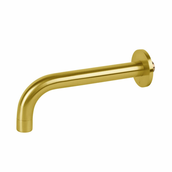 Brushed Gold Wall Mounted Bathtub Spout MB-SF-27