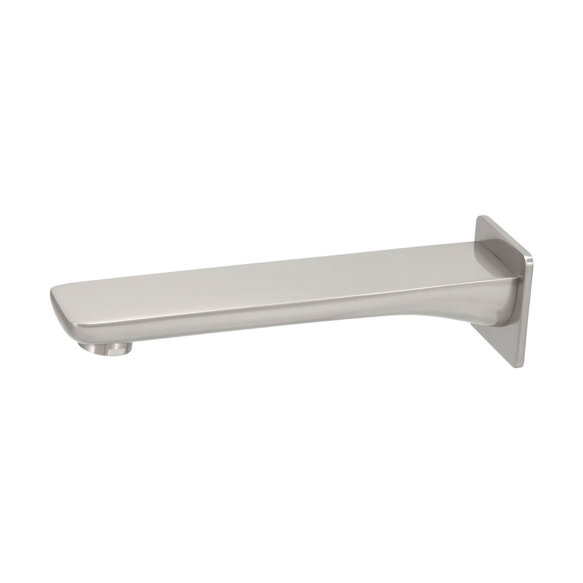 Brushed Nickel Finish Wall Mounted Tub Spout
