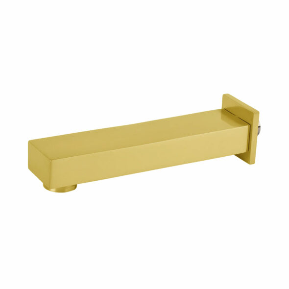 Wall Mounted Tub Spout MB-SF-26, Brushed Gold