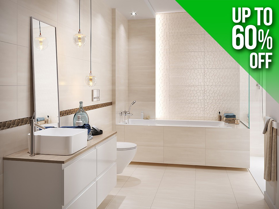 Calm Organic tiles up to 60 off